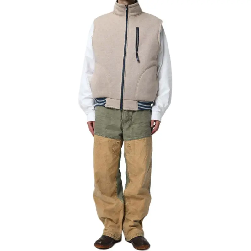 Bowwow SS25 TIN CLOTH LOGGER PANTS Jeans Unisex-2