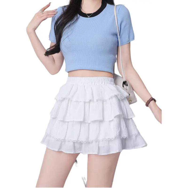 GOSO Casual Short Skirts Women's-3
