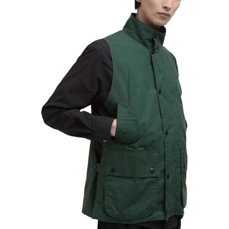 BARBOUR Vests Men Green-6