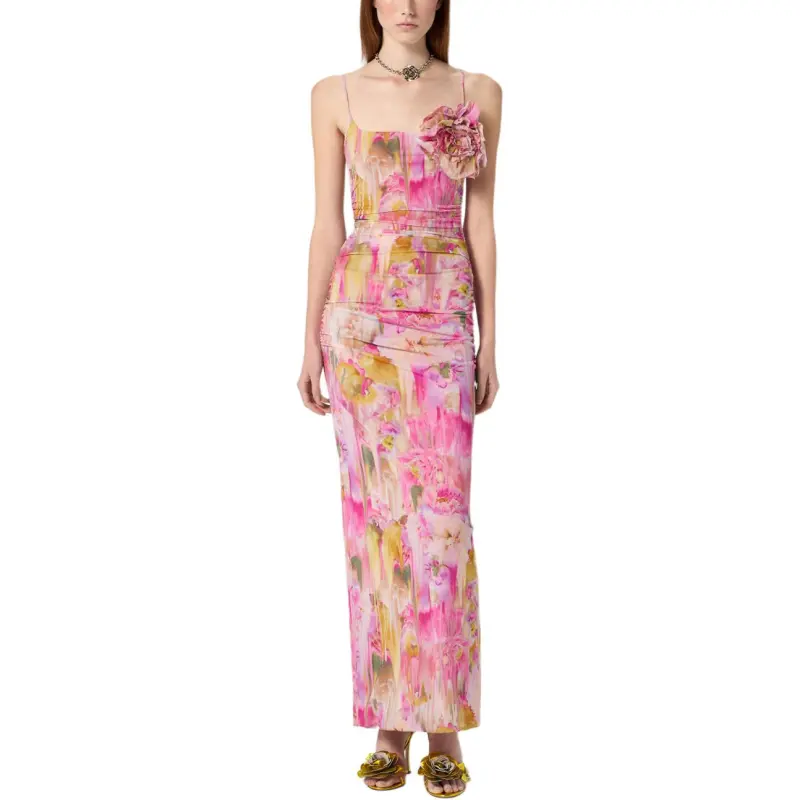 Blumarine Floral print Maxi Dress-2