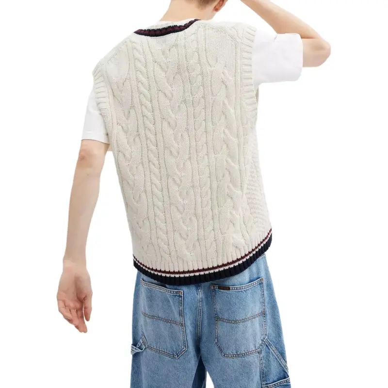 COACH SS25 Tank Top Men's Cream-3