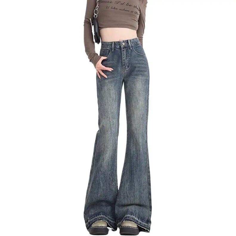 Kazakhstan Jeans Women's Vintage Blue-1