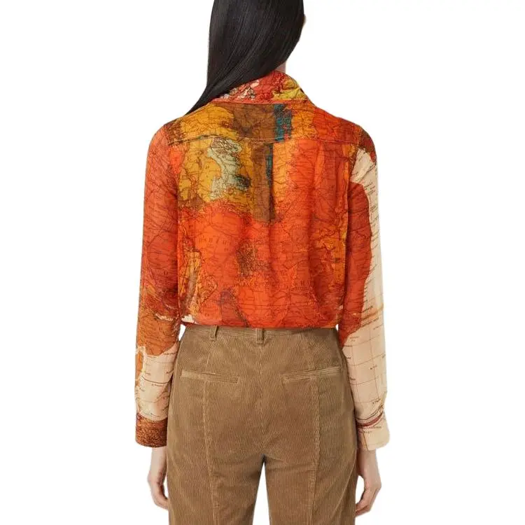 Burberry All Over Printed Long Sleeved Top-3