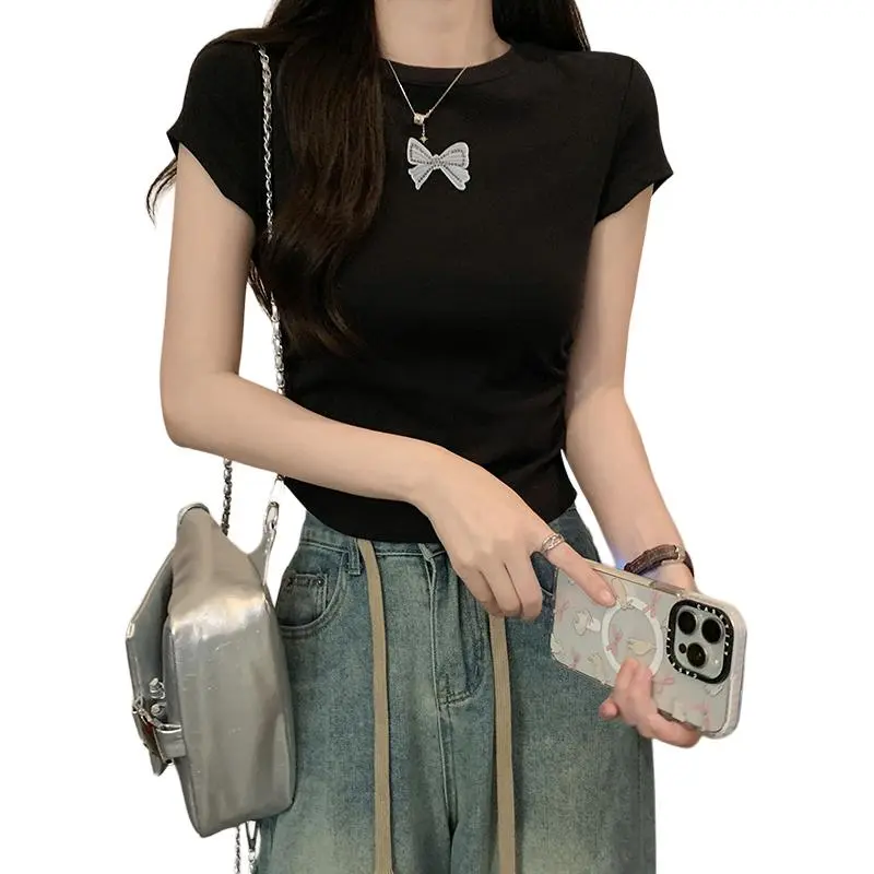 Mu Xiao Xin Set in Sleeve T Shirt Women's-7