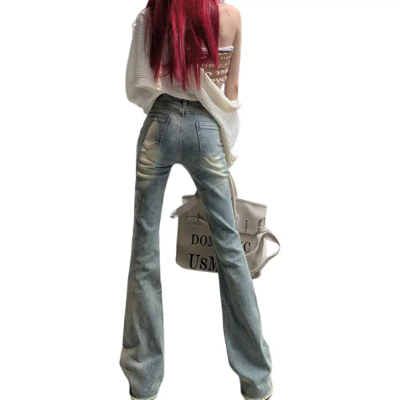 HTHK Jeans Women's Blue-1