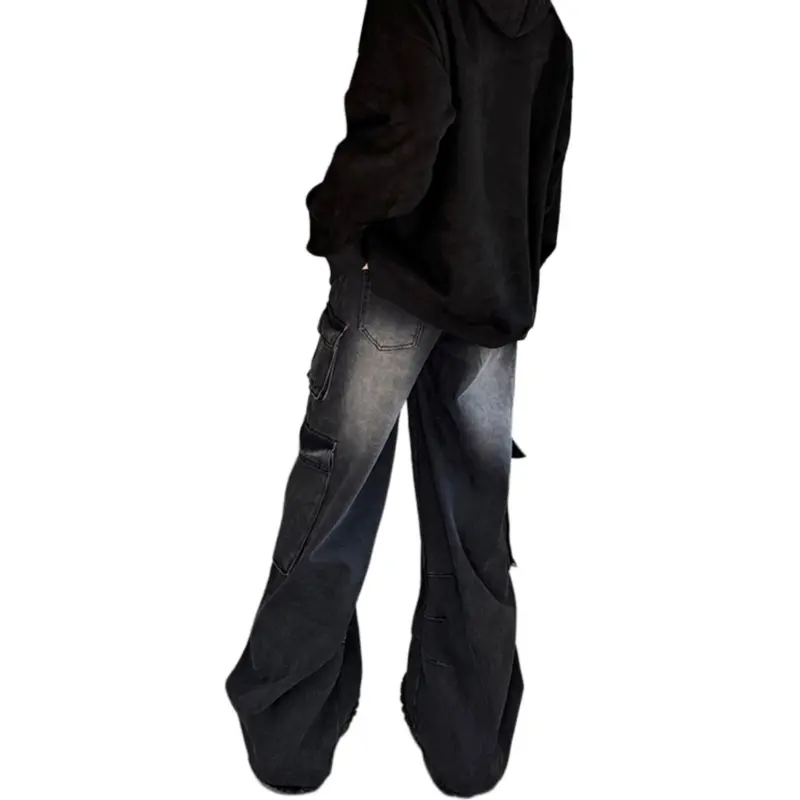 Pirkadat Jeans Unisex Black-1