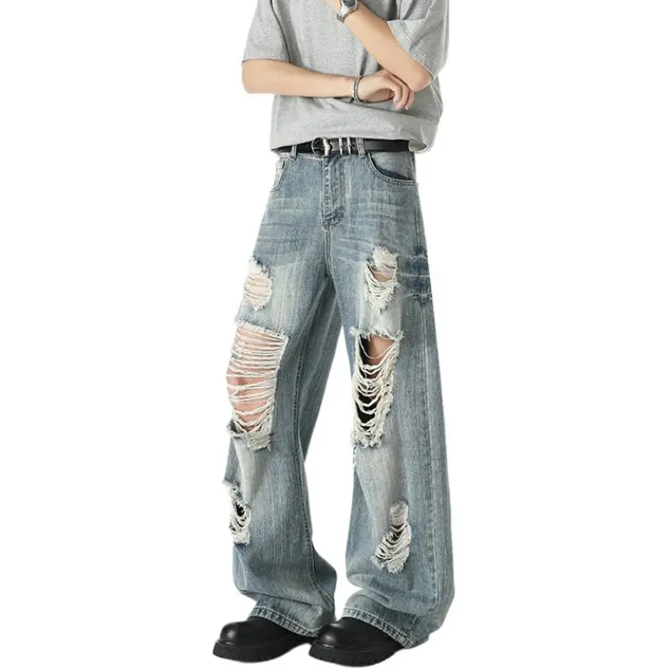 YOFVV Jeans Unisex Blue-3