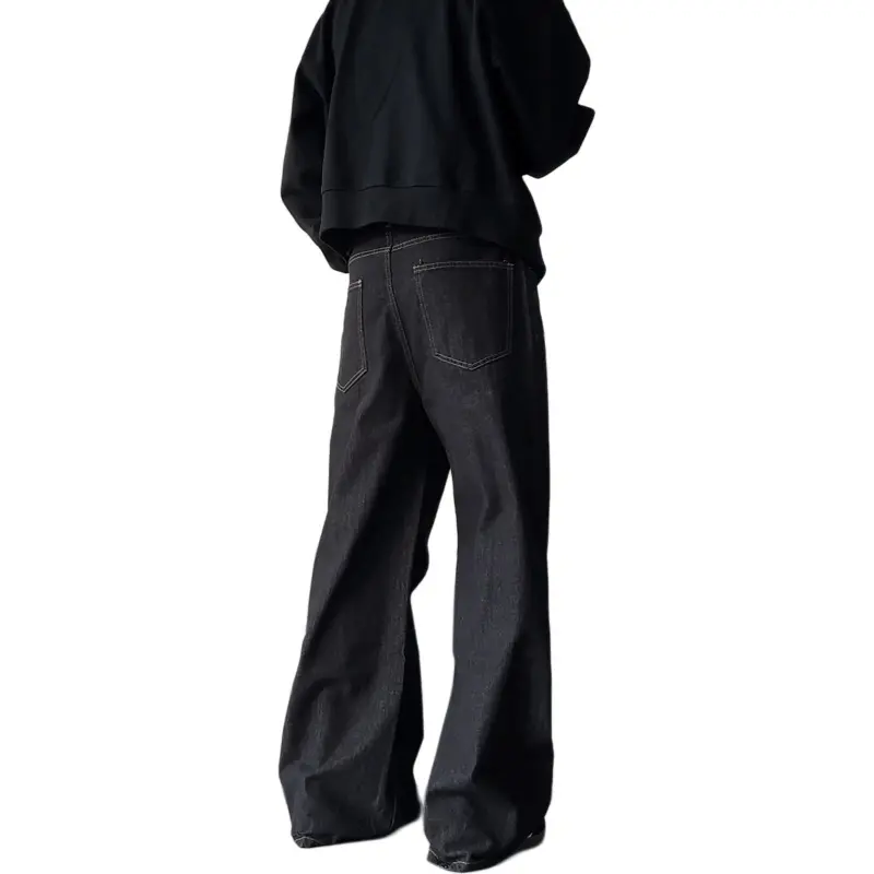 Pirkadat Jeans Unisex Black-1