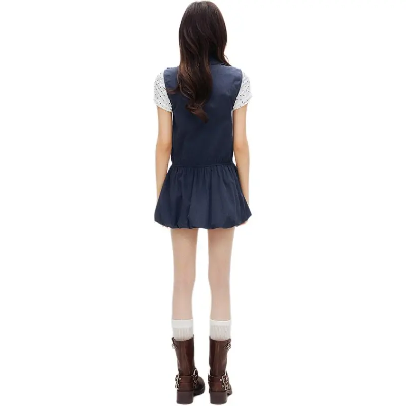 Mu Xiao Xin Two Piece Skirt Sets Women's-1