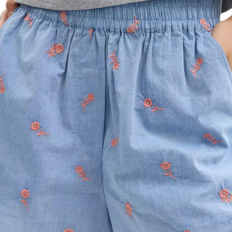 COACH SS25 Casual Shorts Women's Blue-3