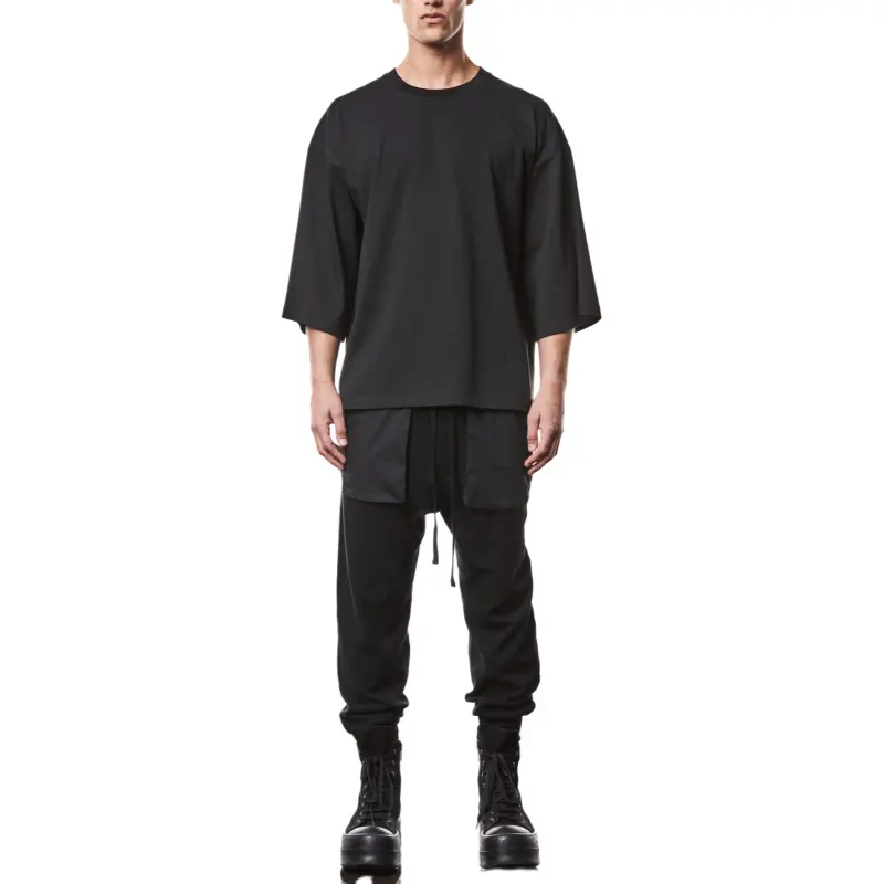 Thom Krom Three Quarter Sleeved T Shirt-1