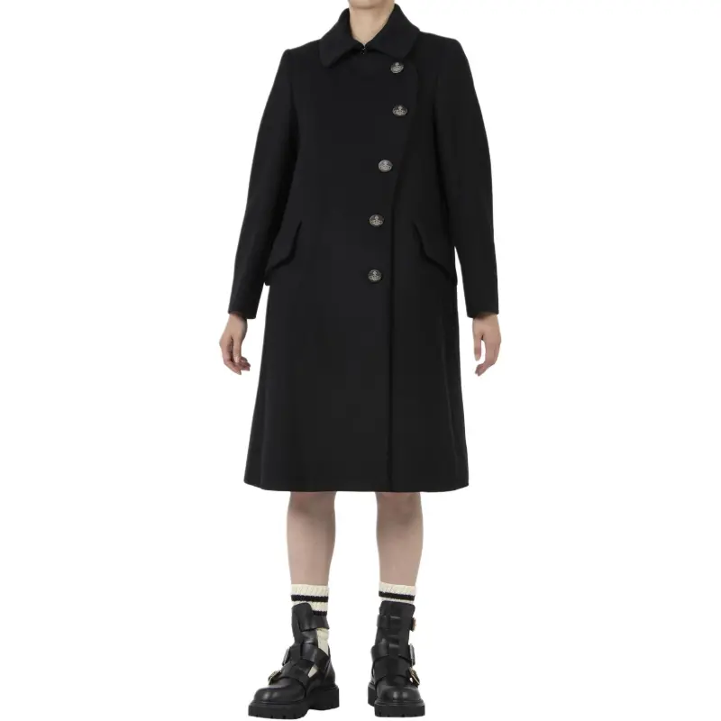 Vivienne Westwood FW24 Coats Women's Black-3