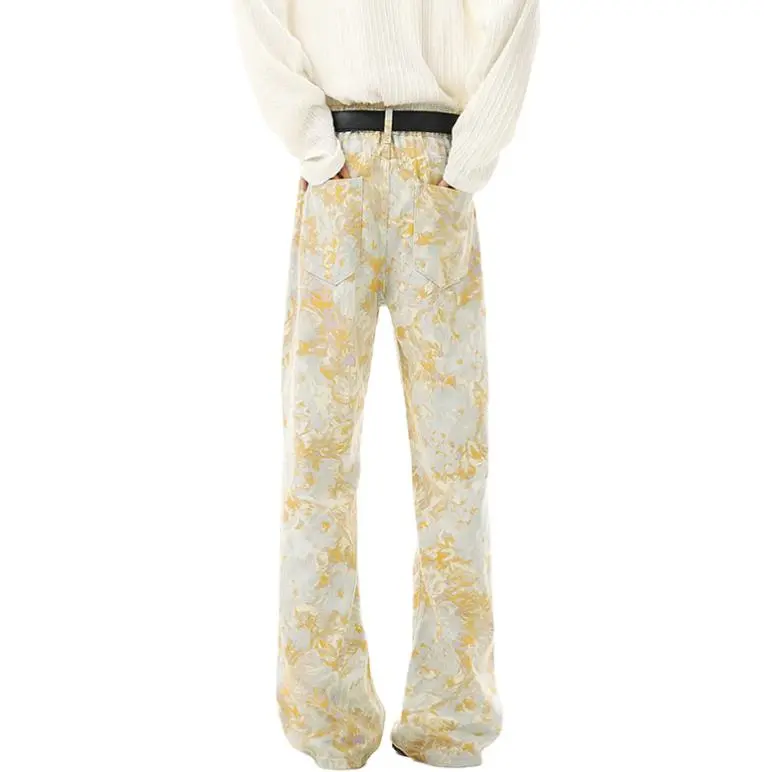 FRQ Jeans Unisex Yellow-1