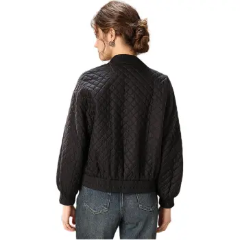 FENHONGMALI Puffer Jacket Women's Black