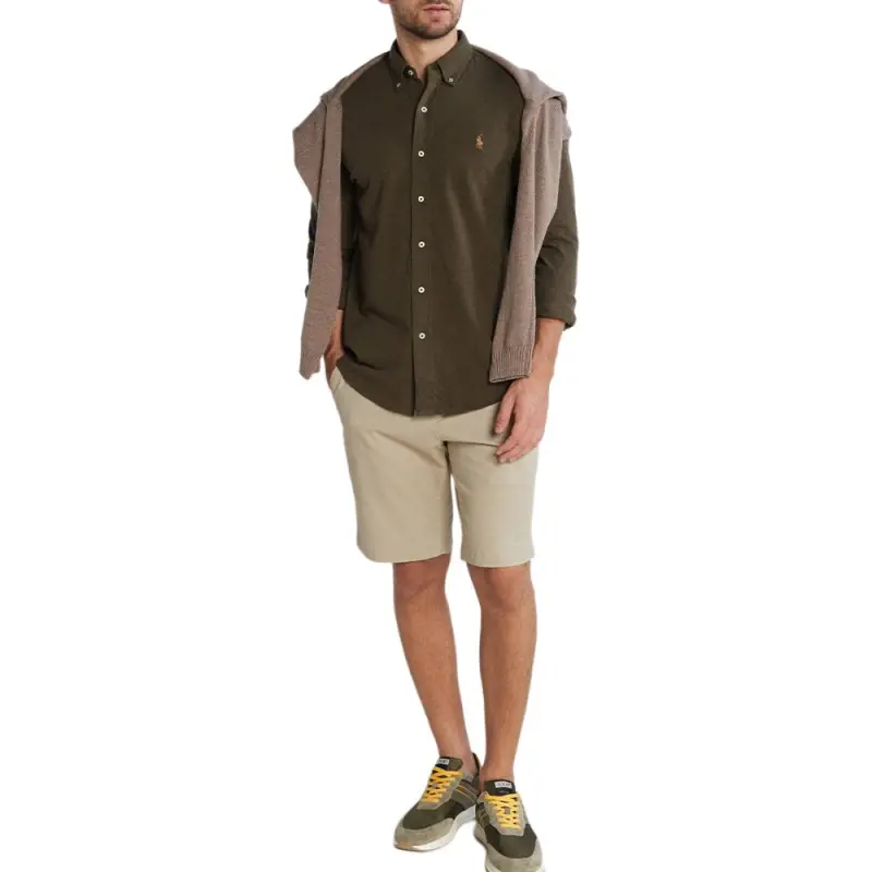 Polo Ralph Lauren Horseferry embroidered Cotton Shirt-4