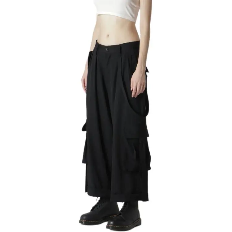 Yohji Yamamoto I Mackin Cargo Pants 'Black'-5