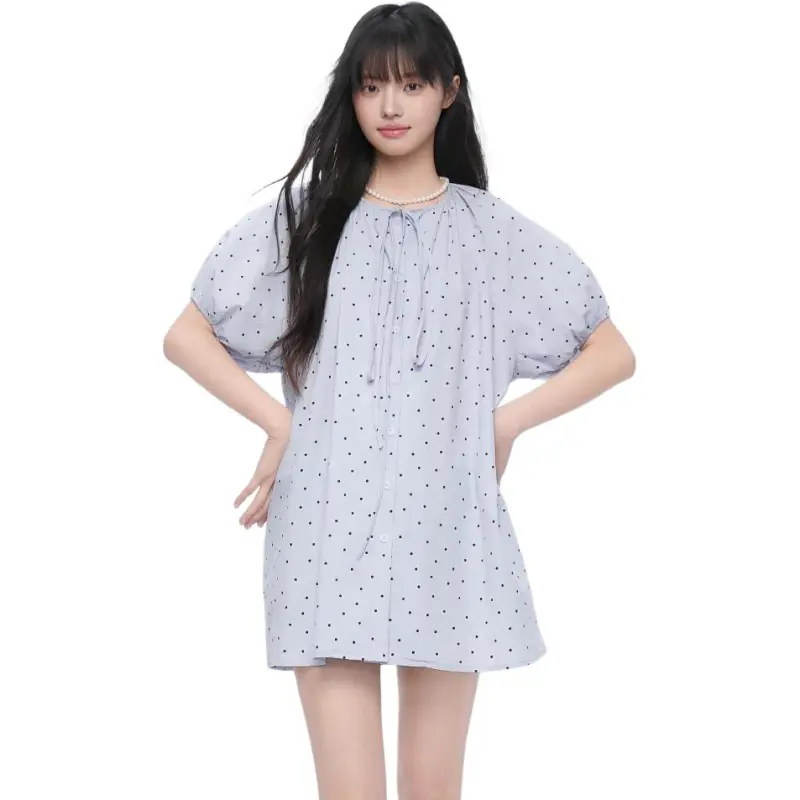 KING PRINCE Shirts Women's Blue-3