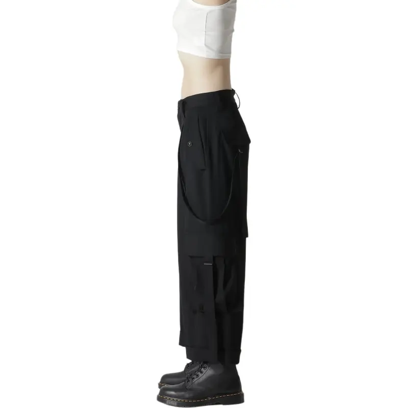 Yohji Yamamoto I Mackin Cargo Pants 'Black'-6