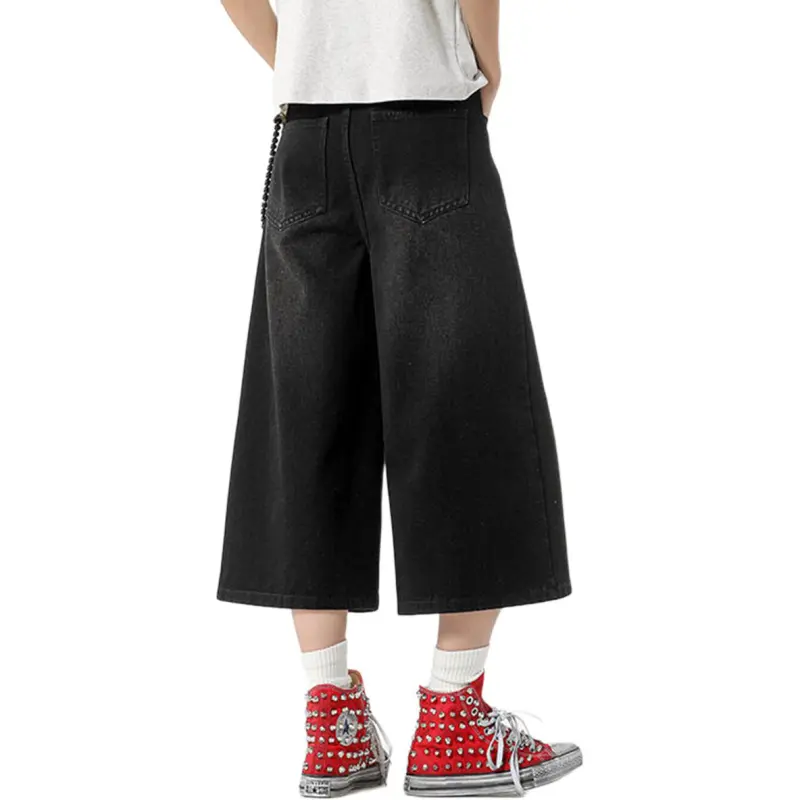 R.super Denim Shorts Unisex-7