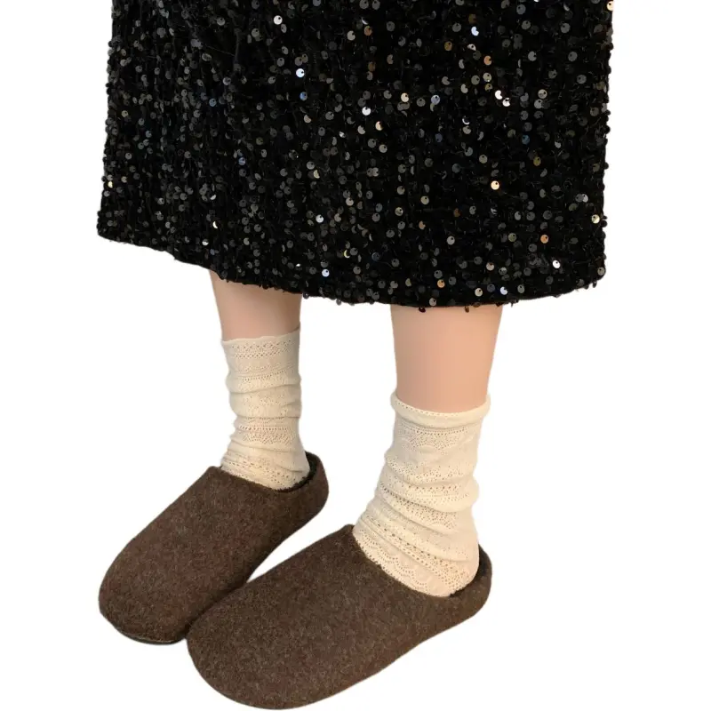 ALPLUME Home Slippers Coffee Beige Gray-4