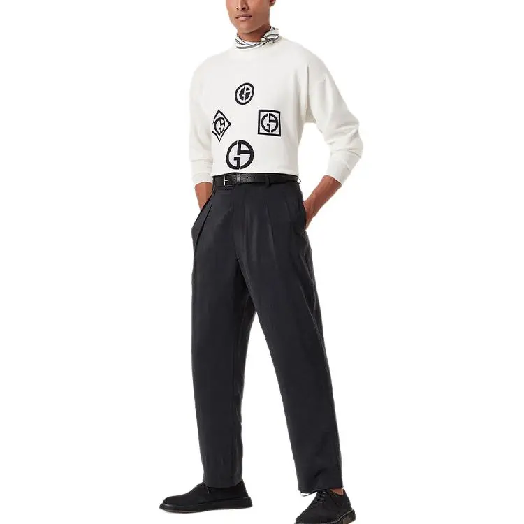 GIORGIO ARMANI Sweaters Men White-2