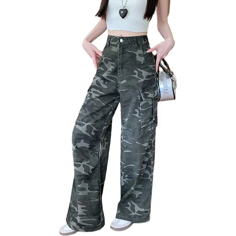 GOSO Cargo Pants Women's Camouflage-1