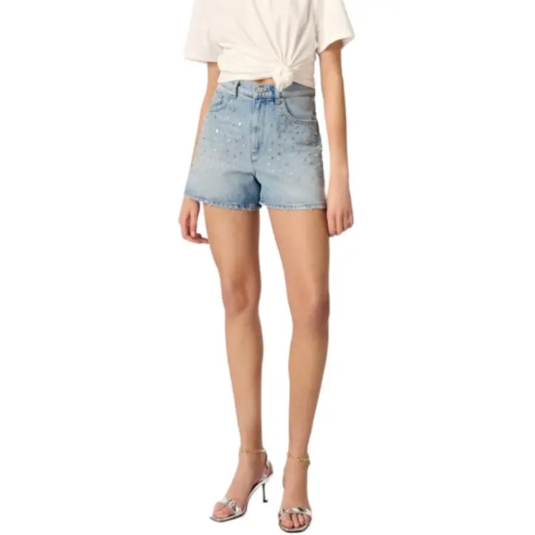Maje Stud embellished Shorts-2