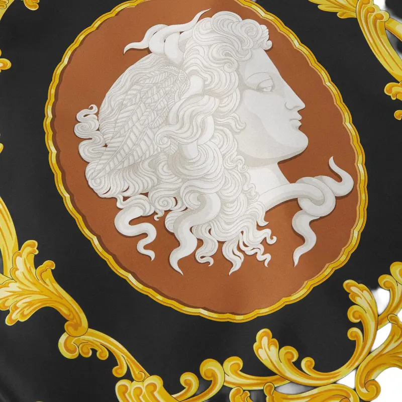 VERSACE Cameo Hooded Jacket-4