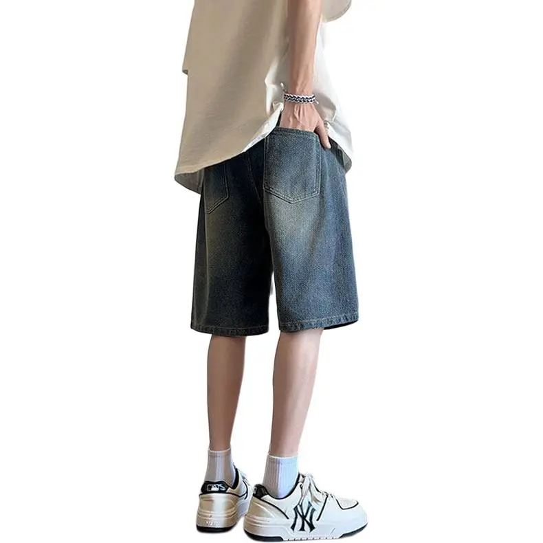 DESSO Denim Shorts Unisex Blue-1