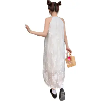 The Temptation Of The Muse Sleeveless Dress Women's Apricot