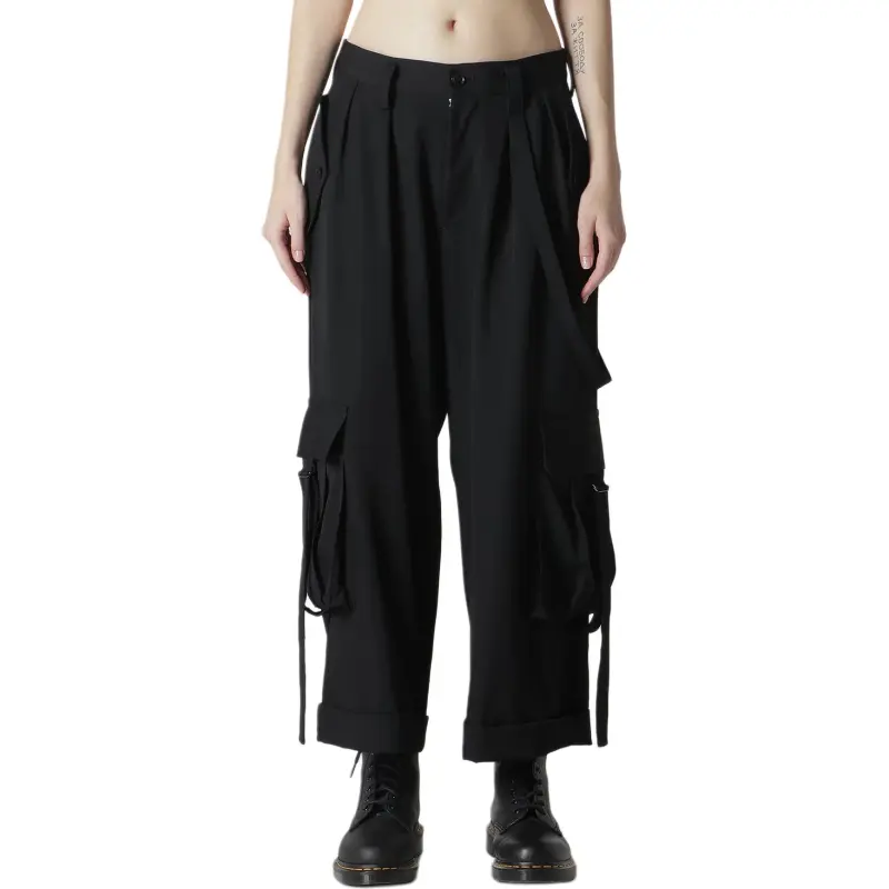 Yohji Yamamoto I Mackin Cargo Pants 'Black'-7