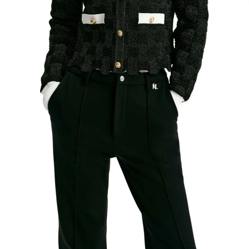 KARL LAGERFELD FW24 Casual Pants Women's Black-4