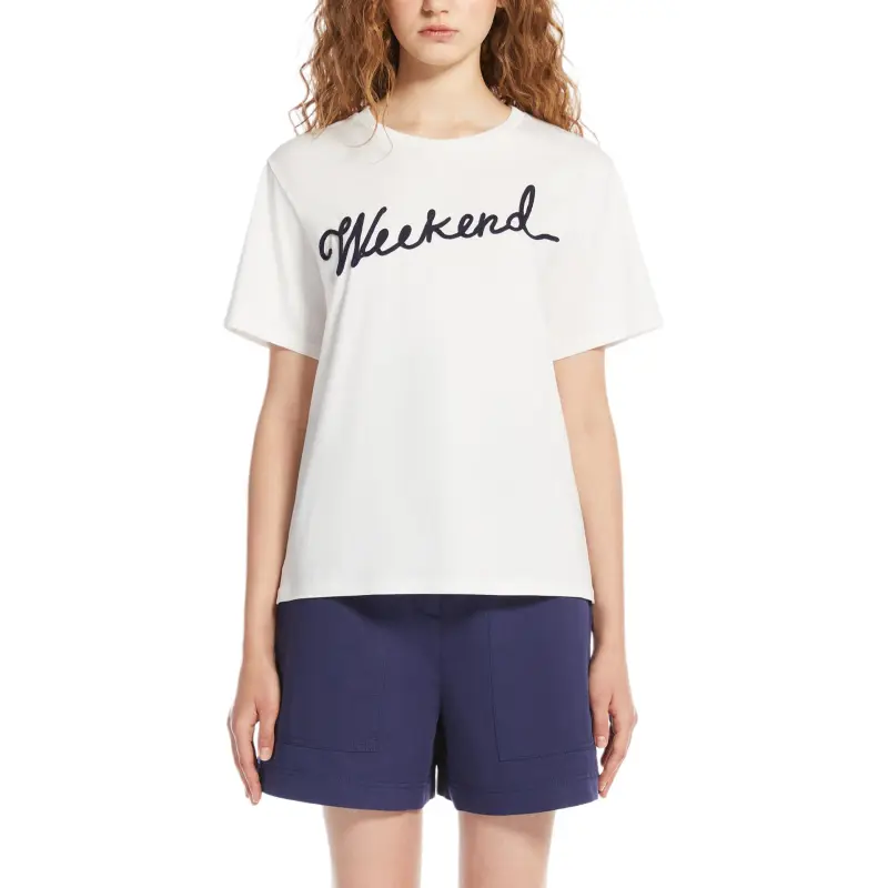 WEEKEND MaxMara SS25 T Shirt Women's White-2