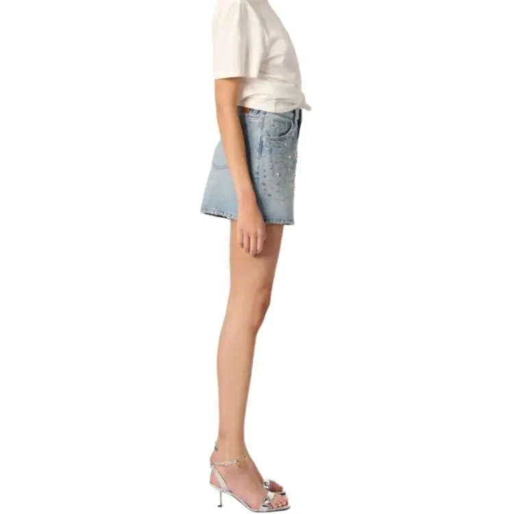 Maje Stud embellished Shorts-4