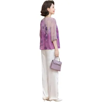 PIERRE CARDIN Chiffon Shirt Women's