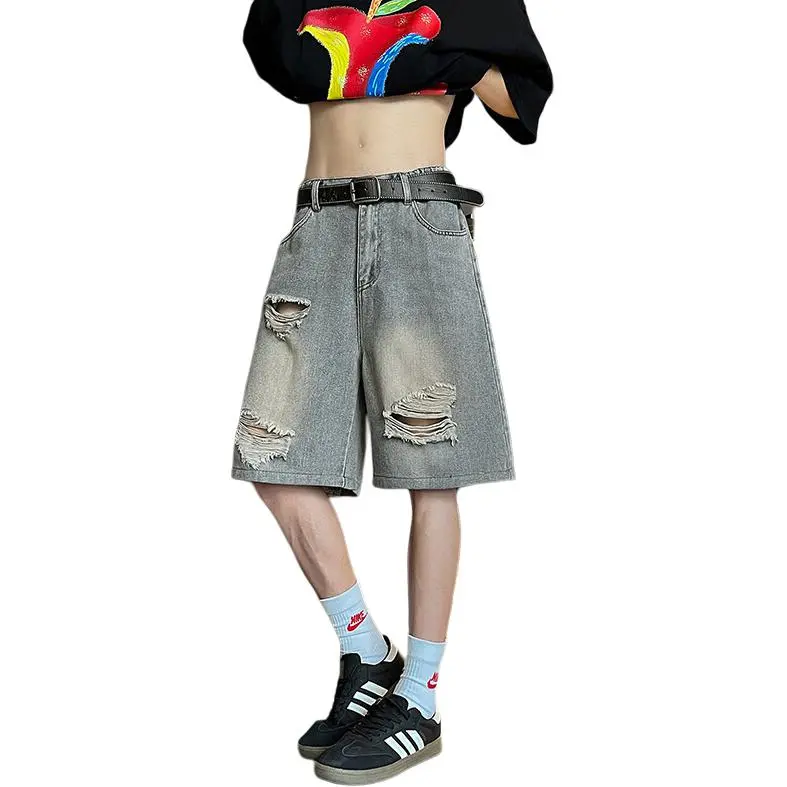 GLFL Denim Shorts Unisex-1