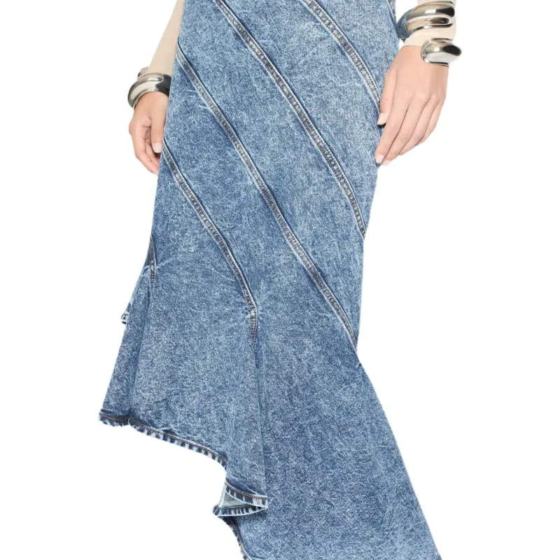 Alaia Spiral Midi Skirt-5