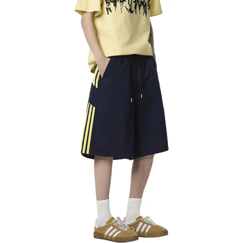 KAIPAINEN Casual Shorts Unisex White Heather Gray-10
