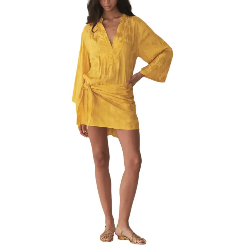 DOEN LEONA DRESS Long Sleeved Dress Women's-2