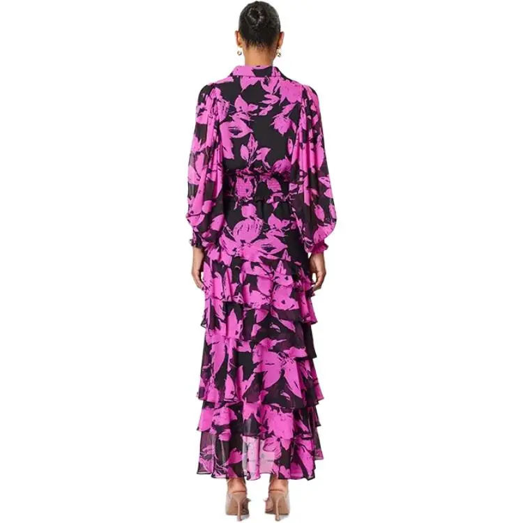 ELLIATTCOLLECTIVE Long Sleeved Dresses Women's Multicolor-3