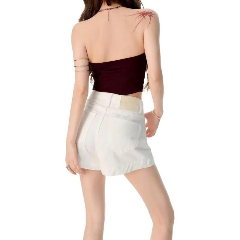 7 SEVFUN Denim Shorts Women's-6