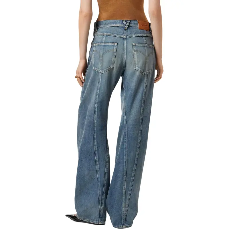 VERSACE Made In Japan Twisted Jeans-3
