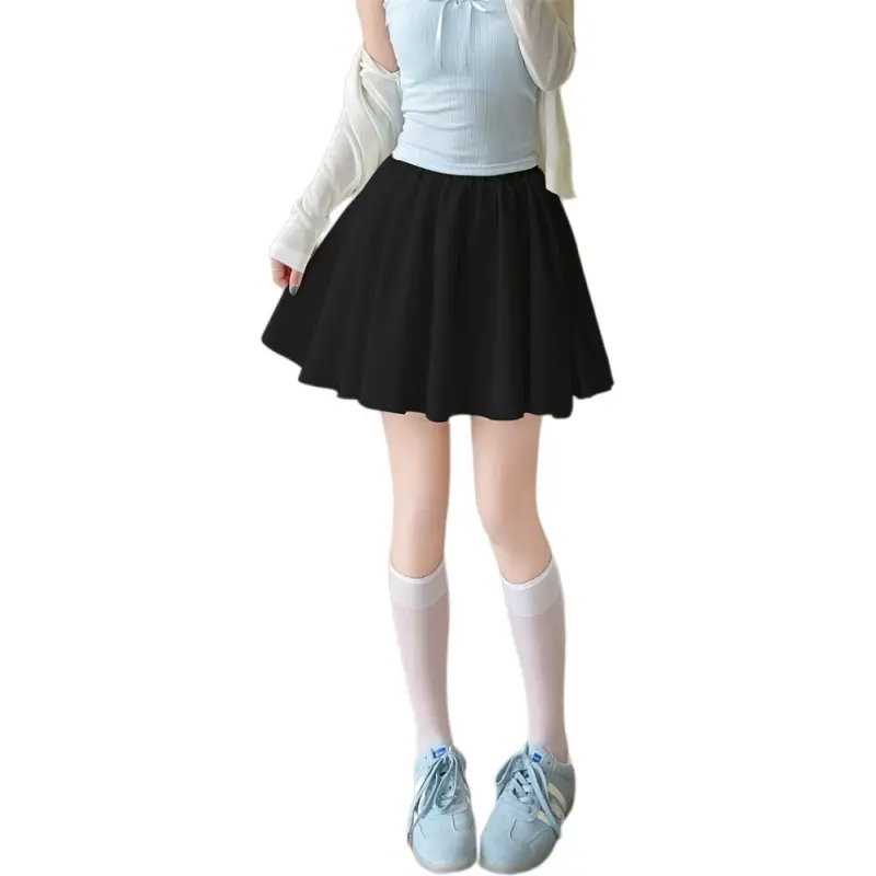 Si Bei'er Casual Short Skirts Women's-5