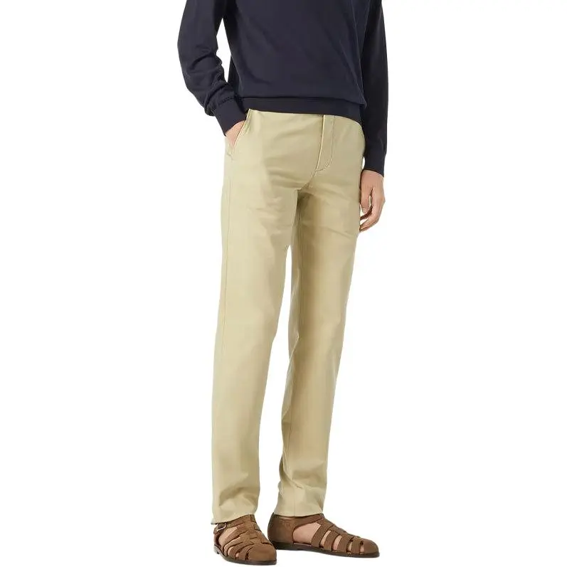 Loro Piana Carlo Casual Pants Men's Moon Peridot-2