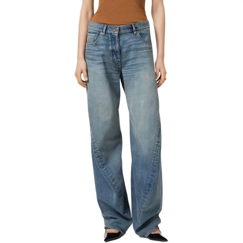 VERSACE Made In Japan Twisted Jeans-1