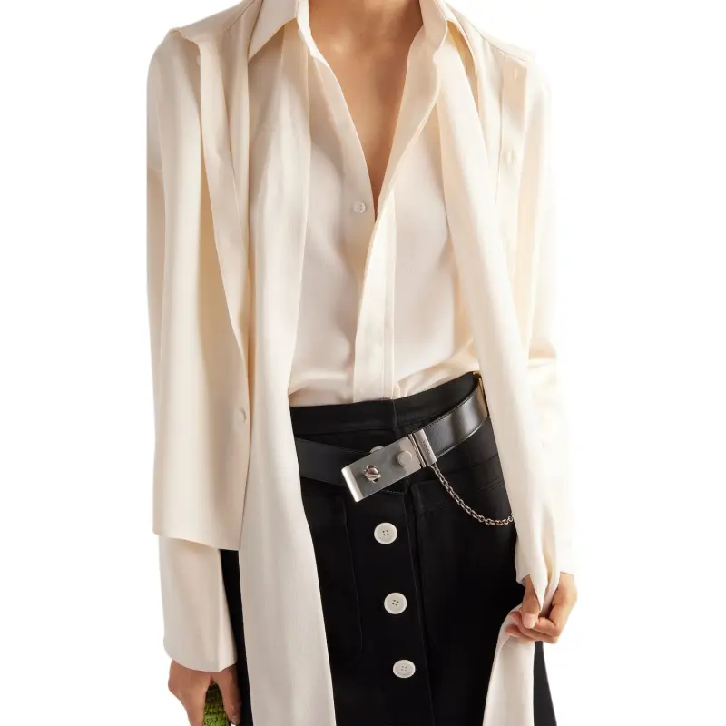 PRADA Marocain Shirt-3
