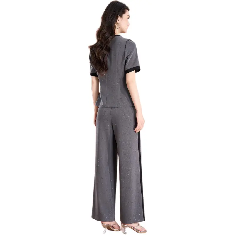 Mylan Casual Suits Women's Gray-0