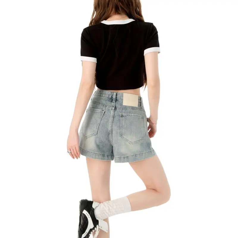 7 SEVFUN Denim Shorts Women's-1