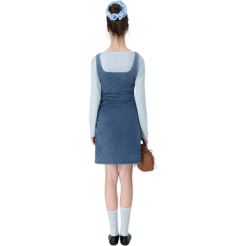 FOREVER 21 Slip Dresses Women's Blue-1
