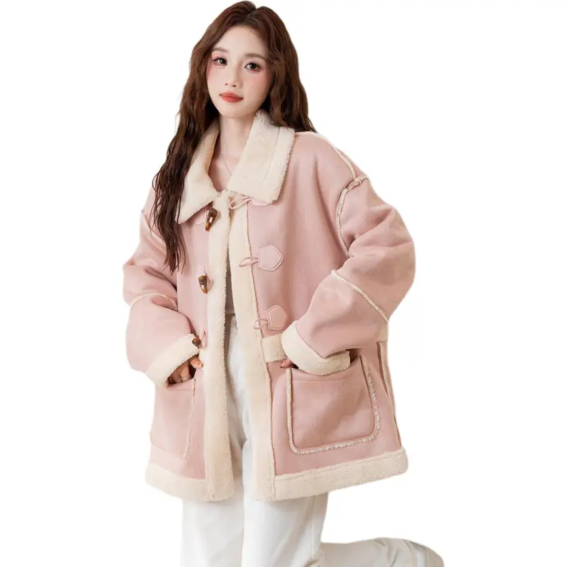 Tonlion Velvet feel Coat Women's-3